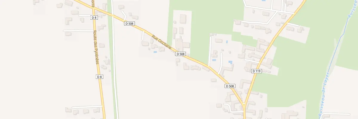 Plan du 23 Rue Occitane à Bernac-Debat