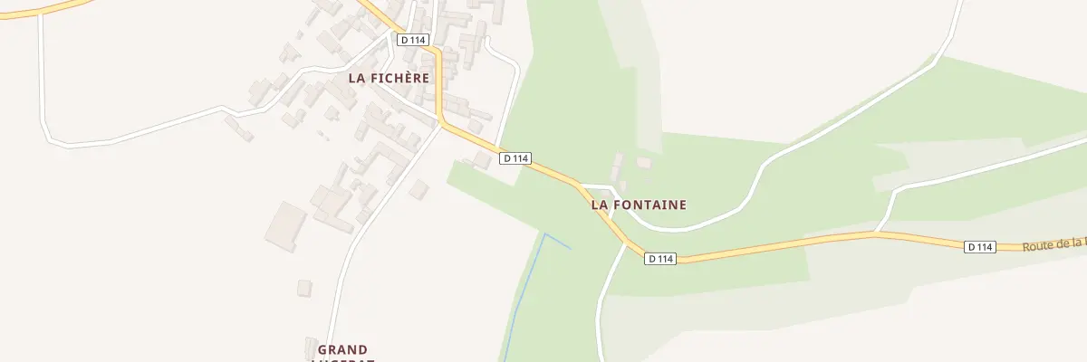 Plan du 1 Rue du Lavoir à Saint-Amant-de-Boixe