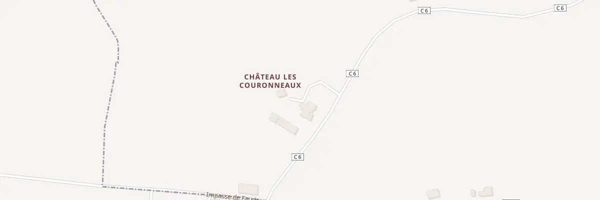 Plan du 13 Couronneaux à Sainte-Colombe-de-Duras