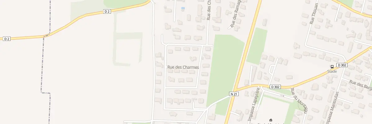 Plan du 4 Rue des Chârmes à Orleix