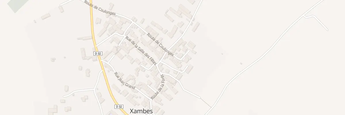 Plan du 5057 Le Bourg à Xambes
