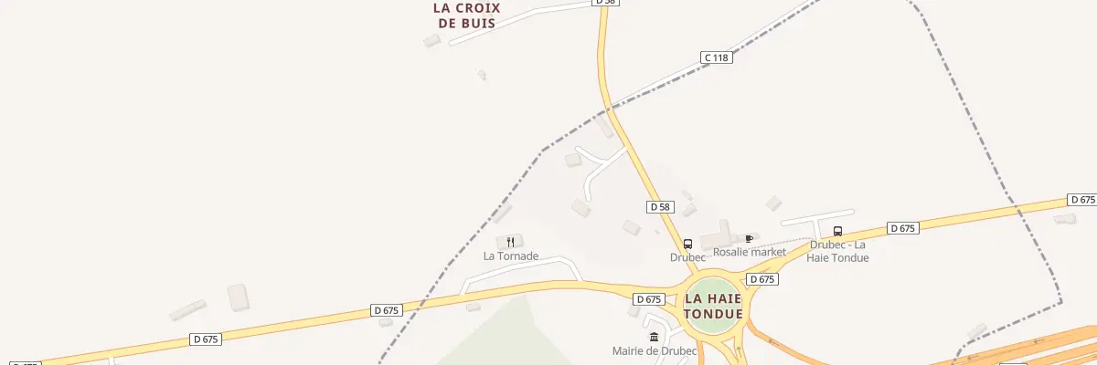 Plan du 5083 La Haie Tondue à Drubec