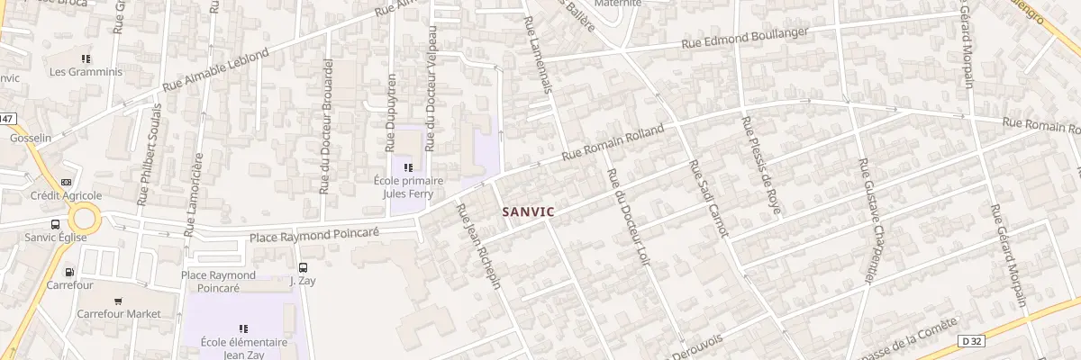 Plan du 62 Rue Romain Rolland au Havre