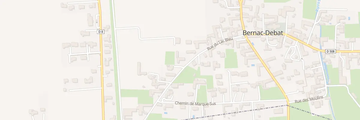 Plan du 26 Rue du Lac Bleu à Bernac-Debat