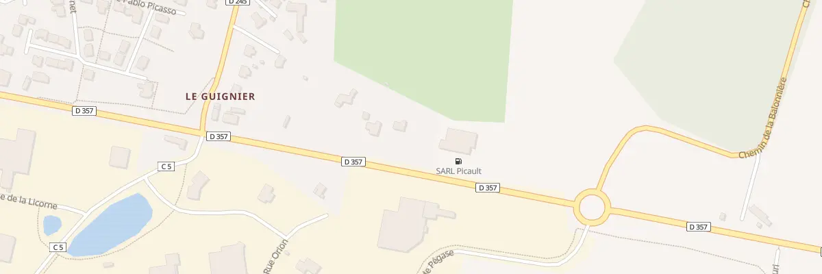 Plan du 5162 Champ de la Lande à Trangé