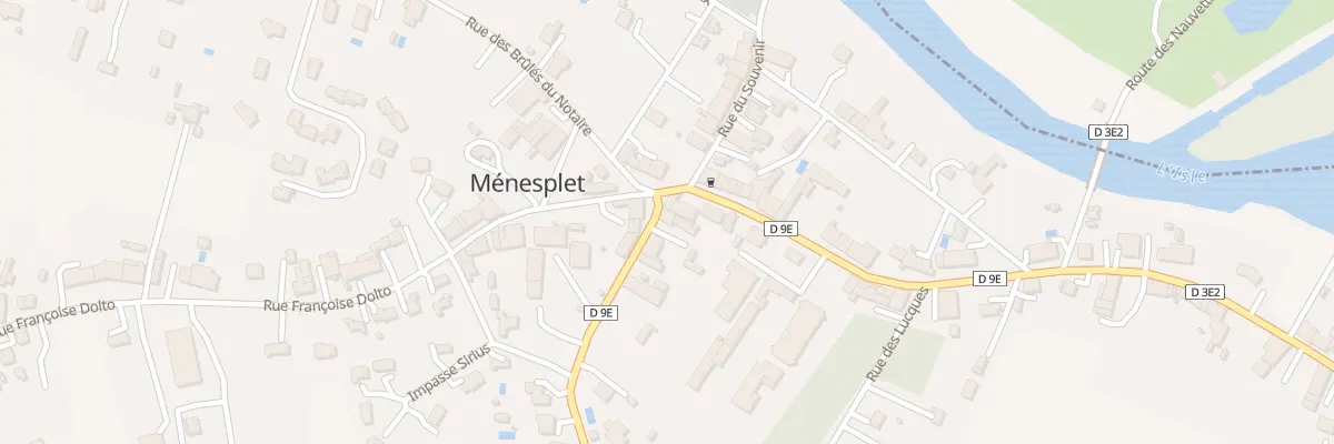 Plan du 3 Rue de Bosfraisse à Ménesplet