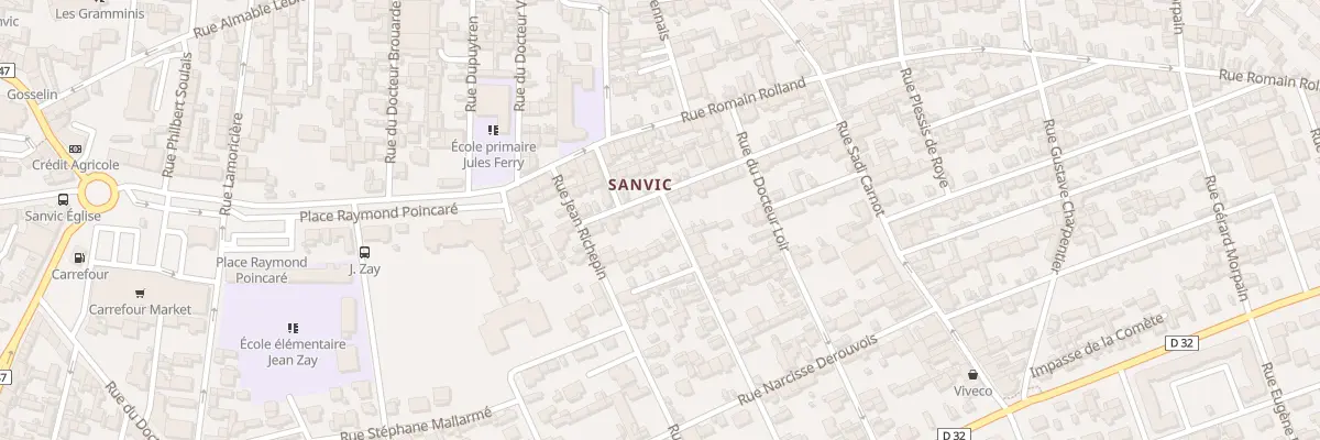 Plan du 31 Rue Roger Duval au Havre