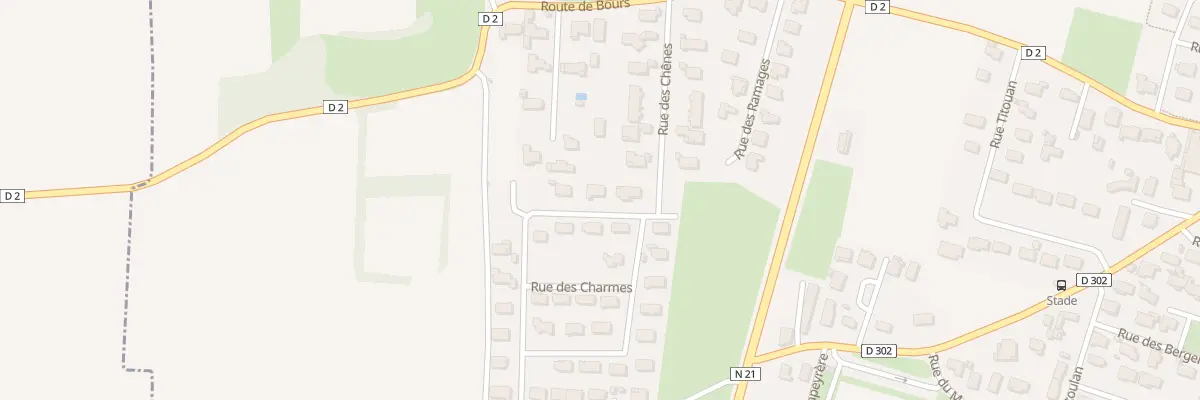 Plan du 4 Rue des Erables à Orleix