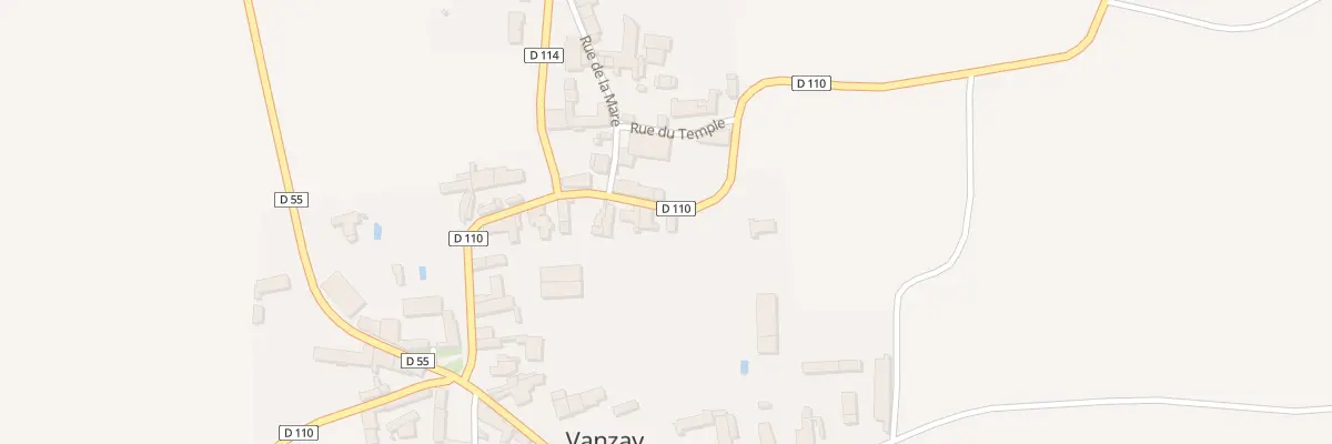 Plan du 14 Rue des Fontaines à Vanzay