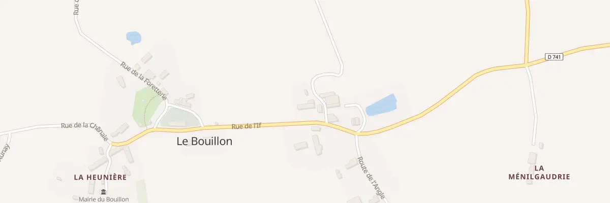 Plan du 23 La Quinquiere au Bouillon