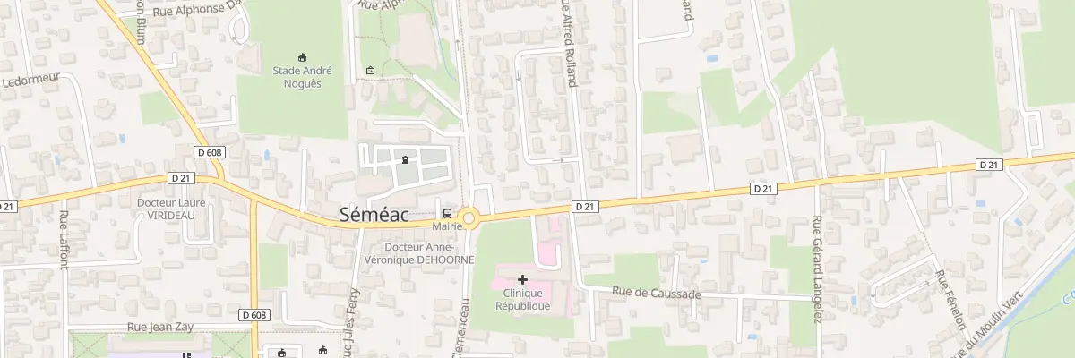 Plan du 4 Rue Pierre Benoit à Séméac