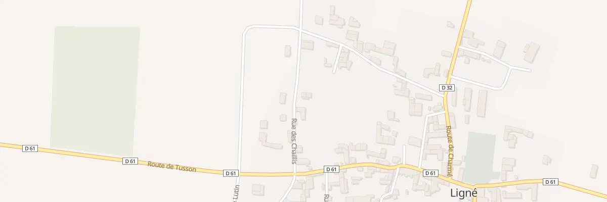 Plan du 12 Rue des Chaillis à Ligné