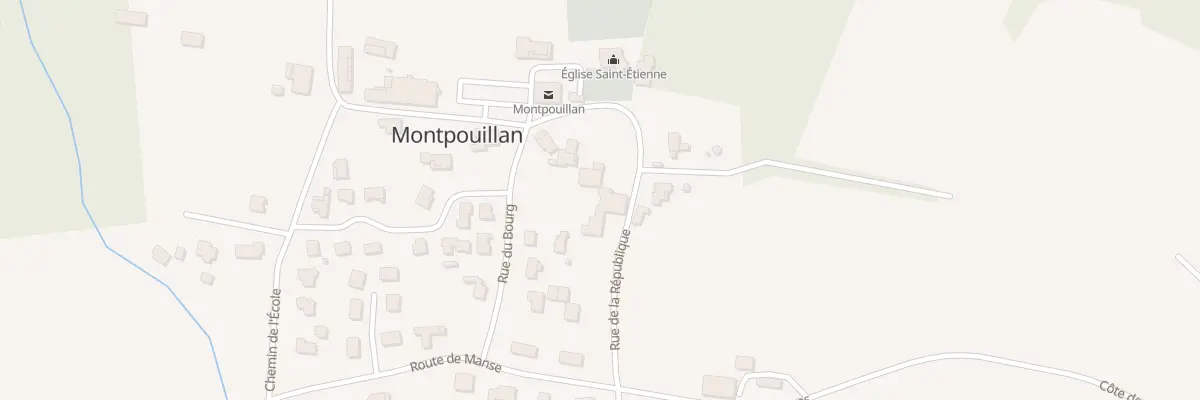 Plan du 31 Rue du Bourg à Montpouillan