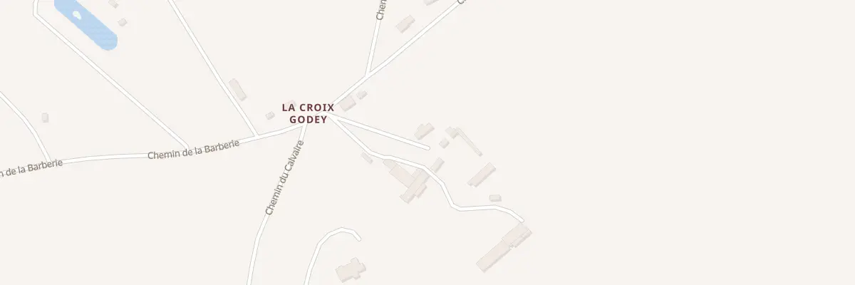 Plan du 5039 La Croix Godey à Saint-Étienne-la-Thillaye