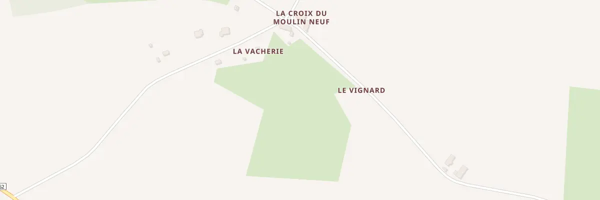 Plan du 1 Le Vignard à Saint-Marceau
