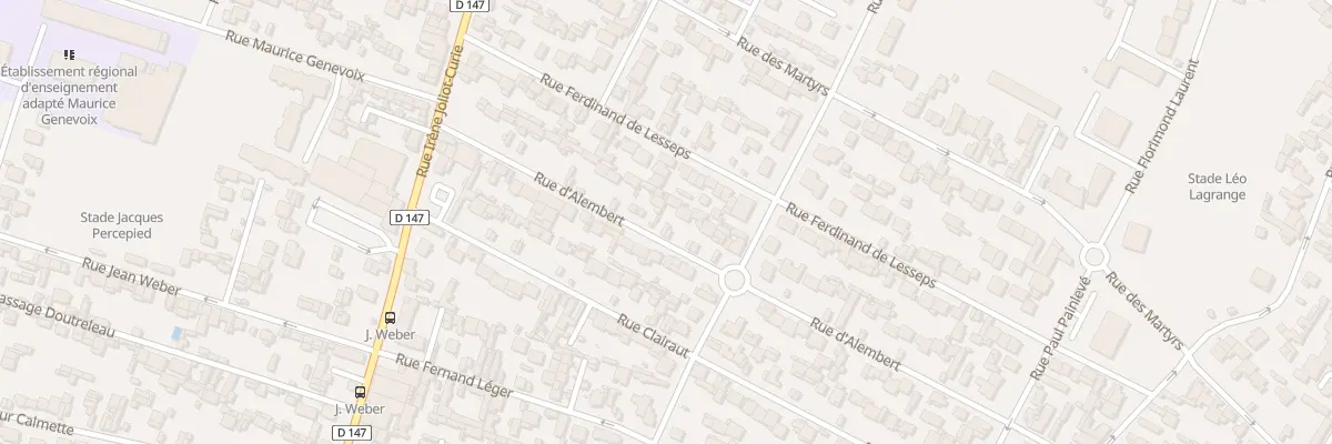 Plan du 31 Rue d’Alembert au Havre