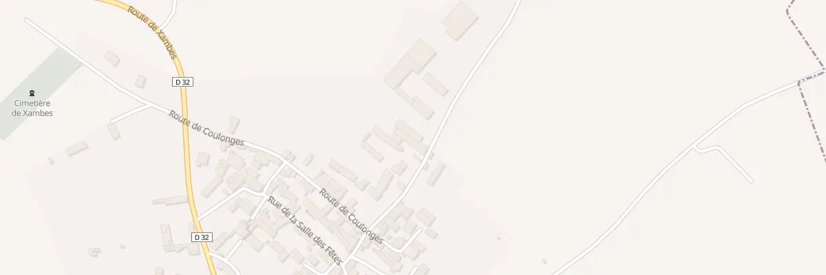 Plan du 5048 Le Bourg à Xambes