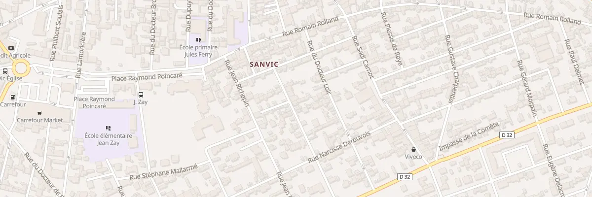 Plan du 28 Rue Roger Duval au Havre