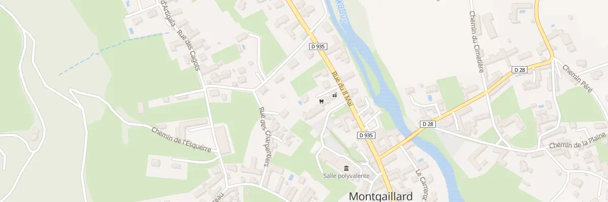 Plan du 129 Rue du Huit Mai à Montgaillard