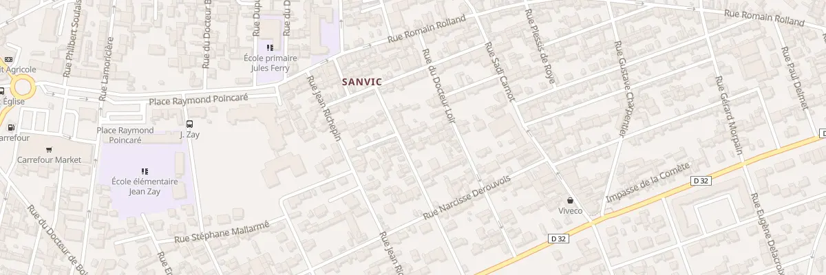 Plan du 24 Rue Roger Duval au Havre