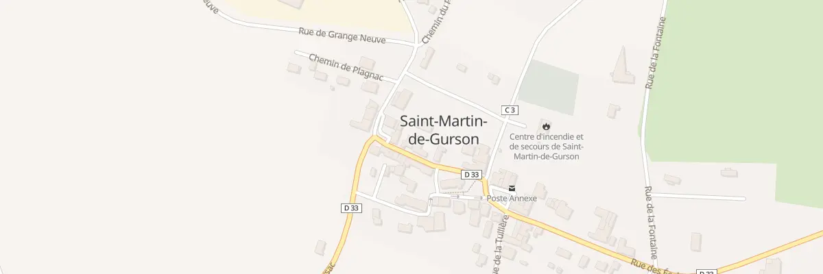 Plan du 28 Le Bourg à Saint-Martin-de-Gurson