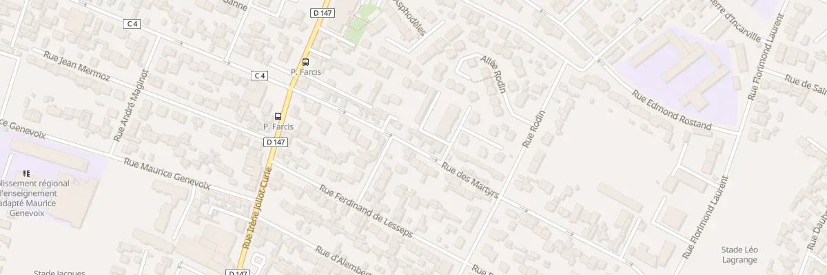 Plan du 31 Rue des Martyrs au Havre