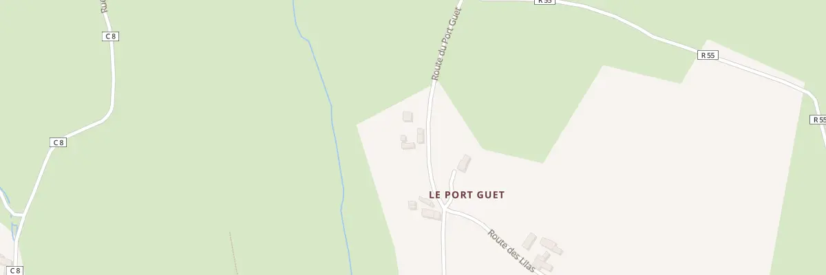 Plan du 5 Rte du Port Guet à Chouzé-sur-Loire