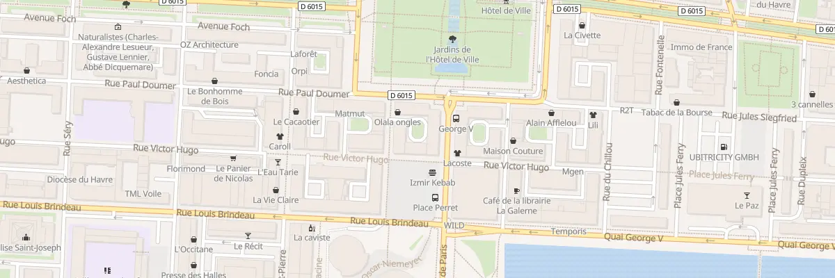Plan du 103 Rue Victor Hugo au Havre