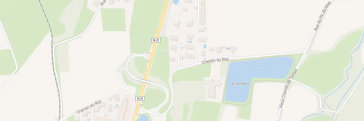 Plan du 12 Che du Roy à Orleix