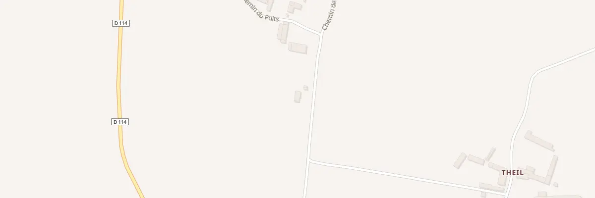 Plan du 6 Che du Puits à Rom