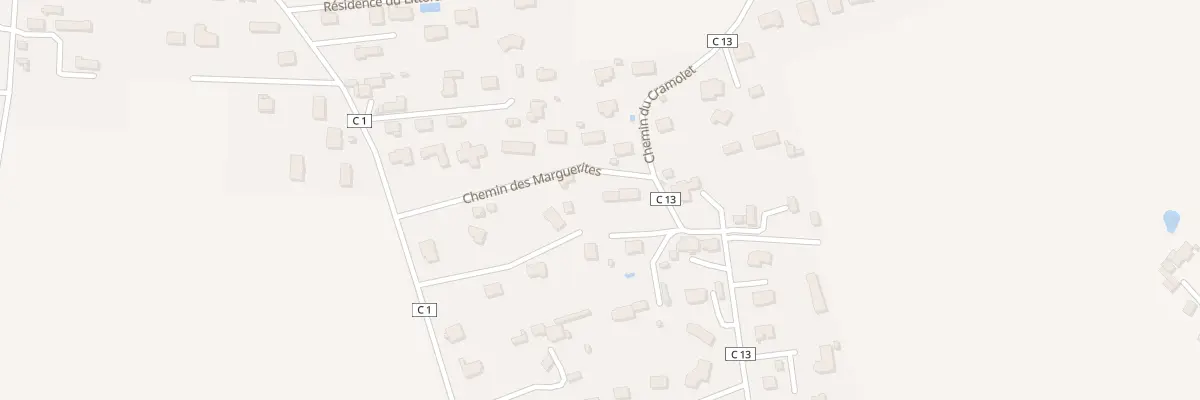 Plan du 21 Che du Cramolet à Octeville-sur-Mer