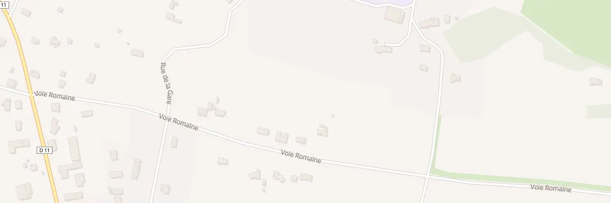 Plan du 21 Voie Romaine à Vélines