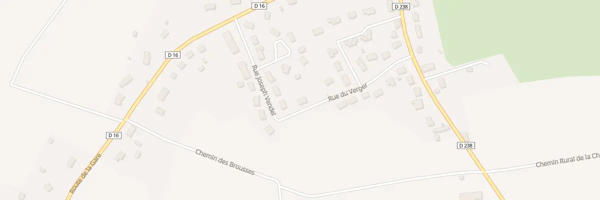 Plan du 14 Rue du Verger à Almenêches