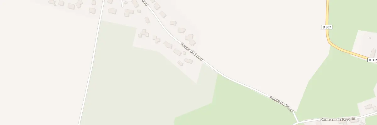 Plan du 22 Rte du Souci à Écouves