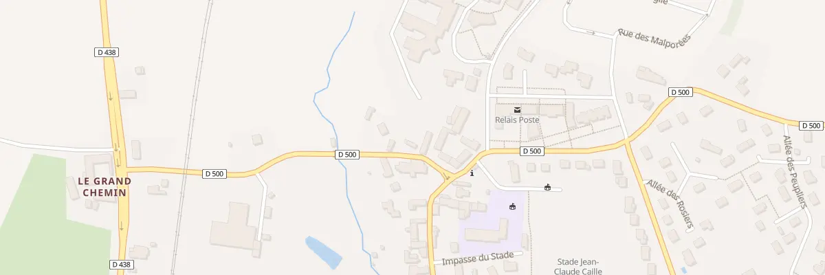 Plan du 5001 Rue du Pré Neuf à Valframbert
