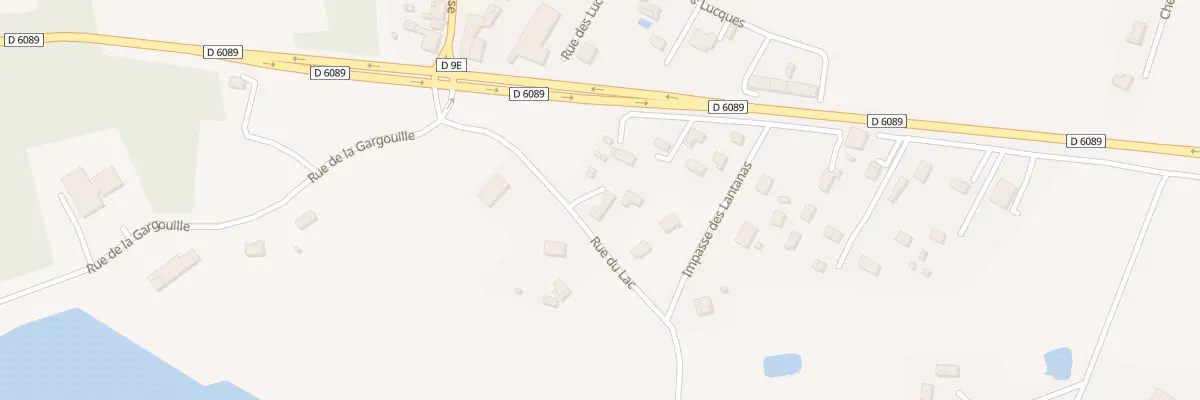 Plan du 1 Rue du Lac à Ménesplet