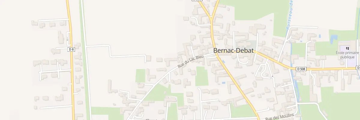 Plan du 16 Rue du Lac Bleu à Bernac-Debat