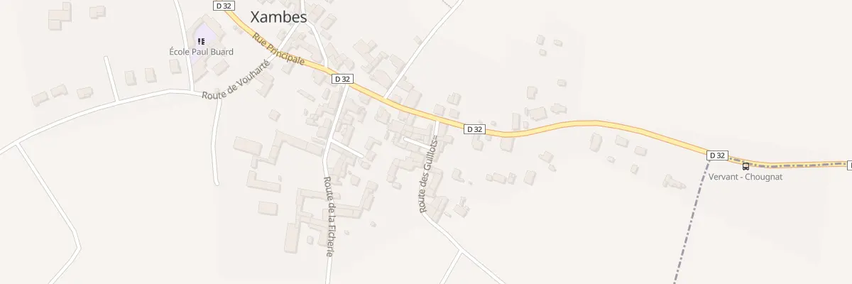 Plan du 5095 Le Bourg à Xambes