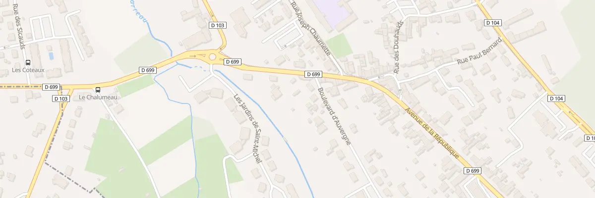Plan du 65 Bd d’Auvergne à Saint-Michel
