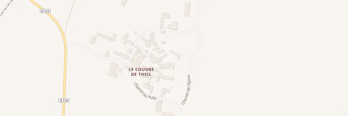 Plan du 4 Che de l’Epine à Rom