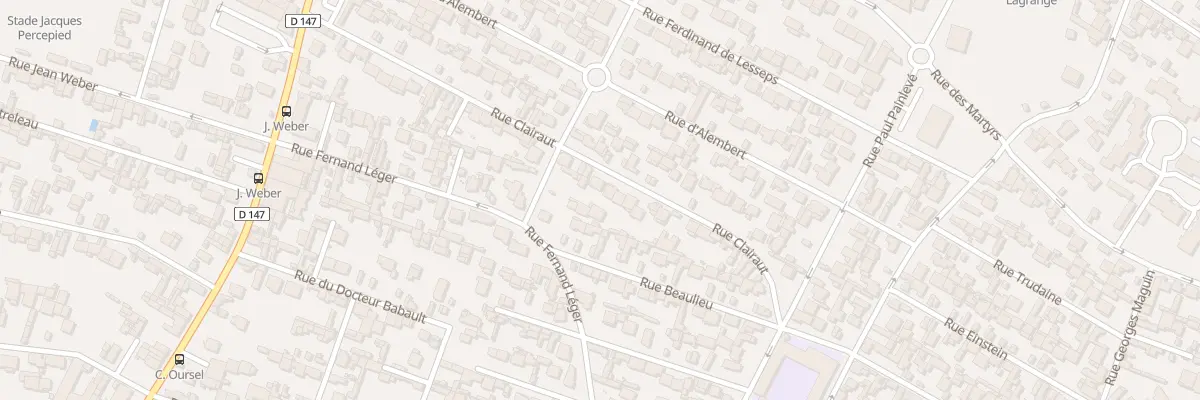 Plan du 46 Rue Clairaut au Havre