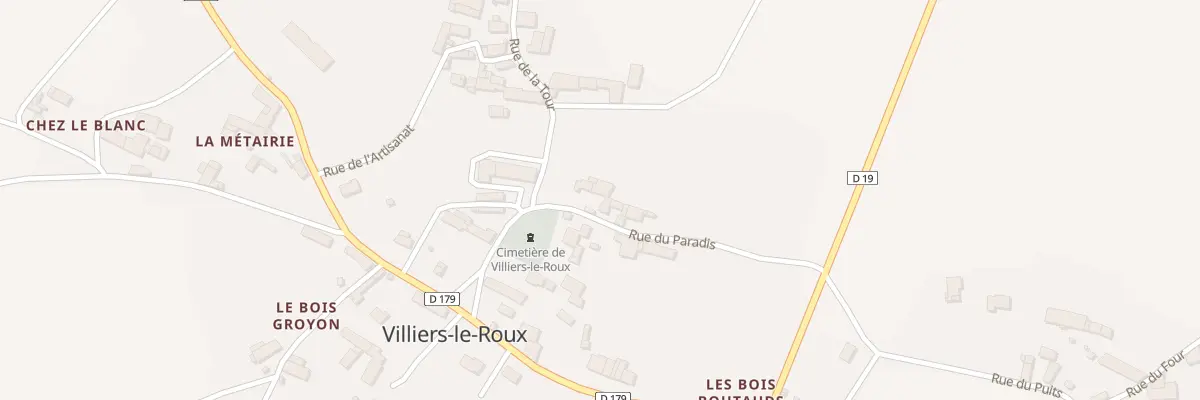 Plan du 5059 Le Bourg à Villiers-le-Roux