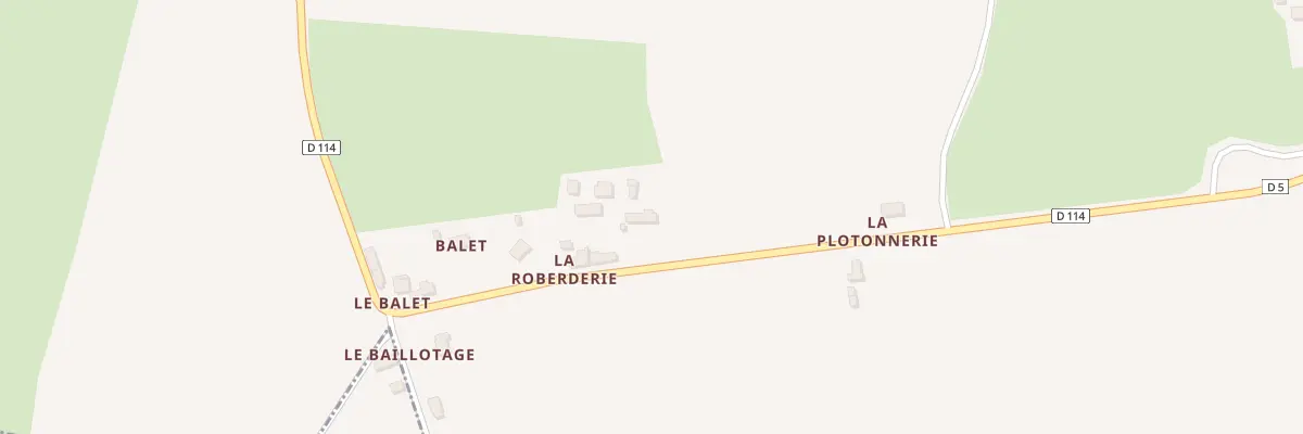Plan du 2 La Roberderie à Saint-Marceau