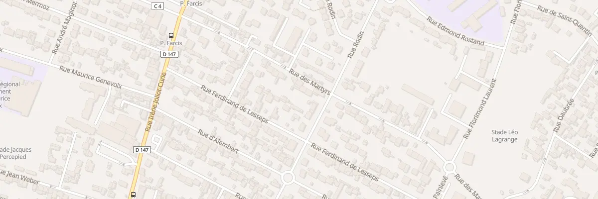 Plan du 36B Rue des Martyrs au Havre