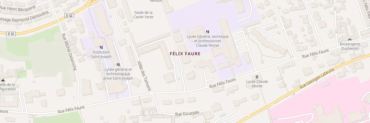 Plan du 247 Rue Félix Faure au Havre