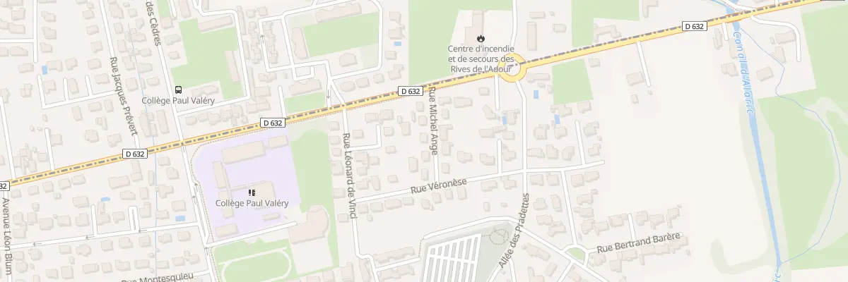 Plan du 5 Rue Michel Ange à Séméac