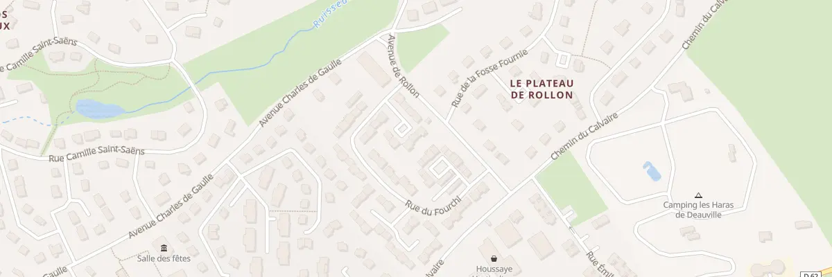 Plan du 53 Rue du Fourchi à Touques