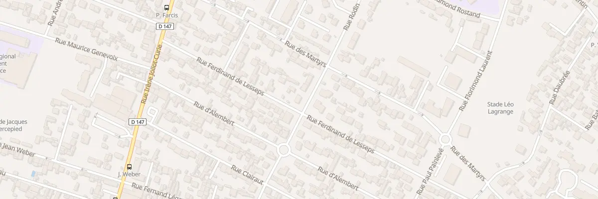 Plan du 41 Rue Ferdinand de Lesseps au Havre