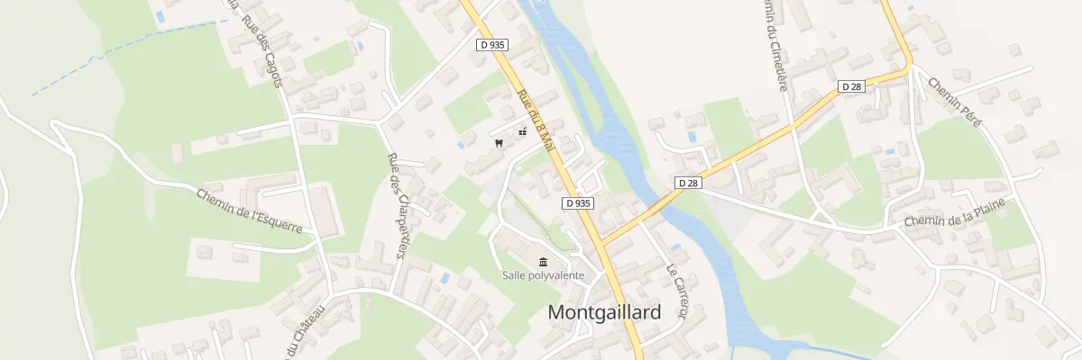 Plan du 75 Rue du Huit Mai à Montgaillard