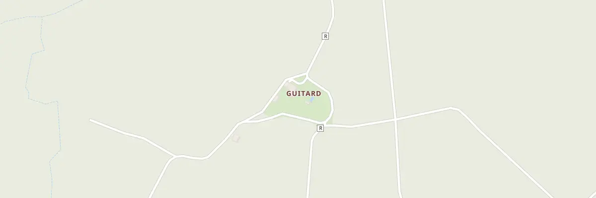Plan du 51 Guitard à Arx